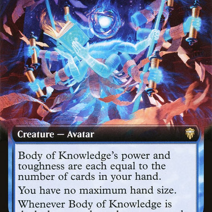 Body of Knowledge (Extended Art) [Commander Legends]