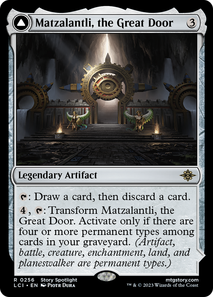 Matzalantli, the Great Door // The Core [The Lost Caverns of