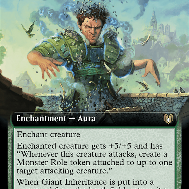 Giant Inheritance (Extended Art) [Wilds of Eldraine Commander]