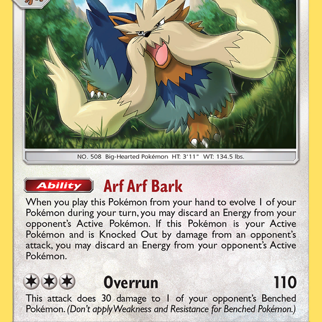 Stoutland (176/236) [Sun & Moon: Cosmic Eclipse]