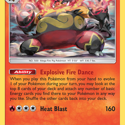 Emboar (33/236) [Sun & Moon: Cosmic Eclipse]