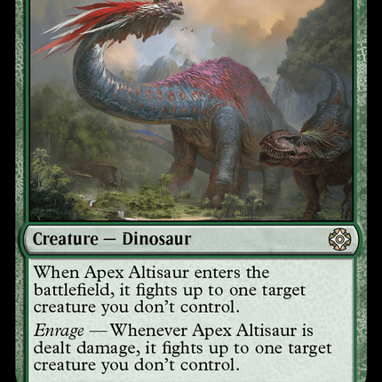 Apex Altisaur [The Lost Caverns of Ixalan Commander]