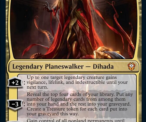 Dihada, Binder of Wills (Showcase Display Commander) [Dominaria United –  TokenMTG