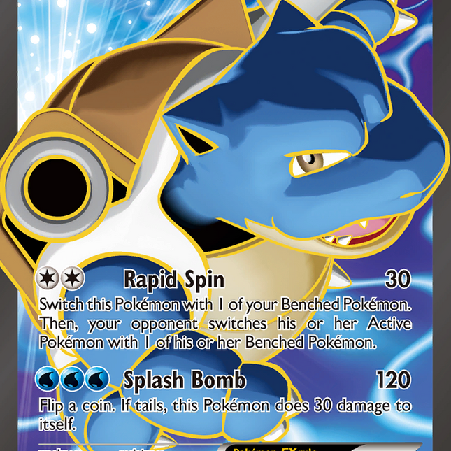 Blastoise EX (142/146) [XY: Base Set]