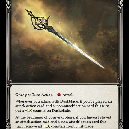Duskblade [U-ELE223] (Tales of Aria Unlimited)  Unlimited Rainbow Foil