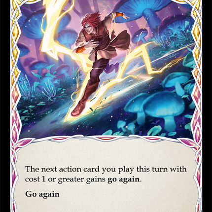 Flash (Yellow) [ELE178] (Tales of Aria)  1st Edition Rainbow Foil