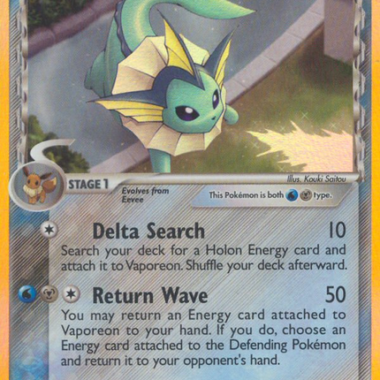 Vaporeon (18/113) (Delta Species) [EX: Delta Species]