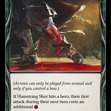 Hamstring Shot (Red) [U-ARC060] (Arcane Rising Unlimited)  Unlimited Normal