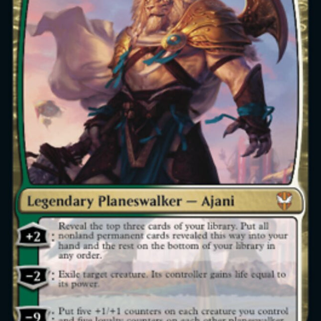 Ajani Unyielding [Streets of New Capenna Commander]
