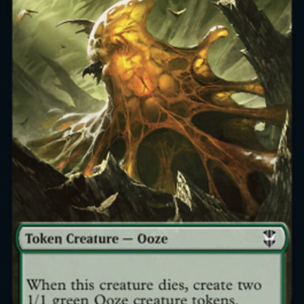 Ooze (026) // Treasure (015) Double-Sided Token [Streets of New Capenna Commander Tokens]
