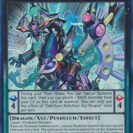 Odd-Eyes Rebellion Xyz Dragon [BLMR-EN005] Ultra Rare