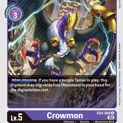Crowmon [EX4-056] [Alternative Being Booster]