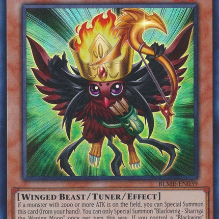 Blackwing - Sharnga the Waning Moon [BLMR-EN039] Ultra Rare