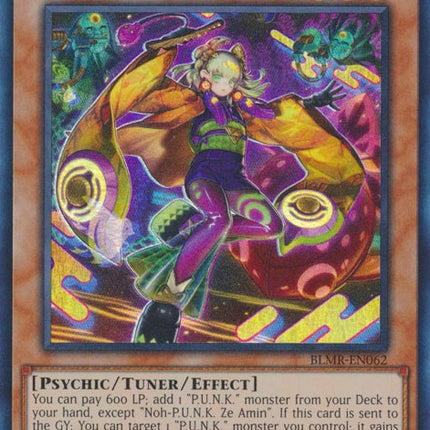 Noh-P.U.N.K. Ze Amin [BLMR-EN062] Ultra Rare