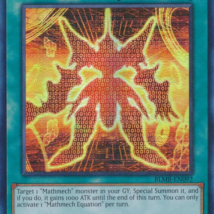 Mathmech Equation [BLMR-EN092] Ultra Rare