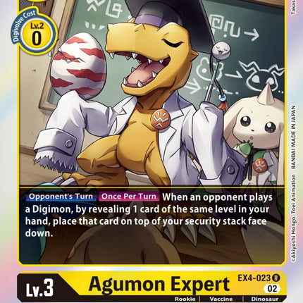 Agumon Expert [EX4-023] [Alternative Being Booster]