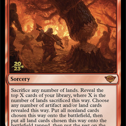 Hew the Entwood [The Lord of the Rings: Tales of Middle-Earth Prerelea –  TokenMTG