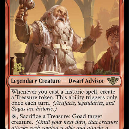 Gloin, Dwarf Emissary [The Lord of the Rings: Tales of Middle-Earth Prerelease Promos]
