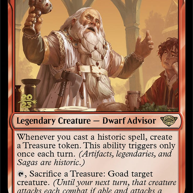 Gloin, Dwarf Emissary [The Lord of the Rings: Tales of Middle-Earth Prerelease Promos]
