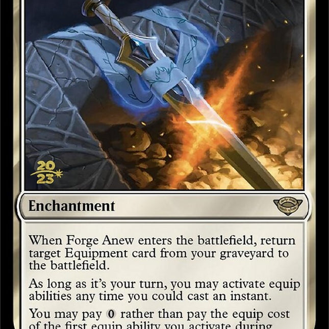 Forge Anew [The Lord of the Rings: Tales of Middle-Earth Prerelease Pr   TokenMTG