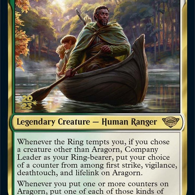 Aragorn, Company Leader [The Lord of the Rings: Tales of Middle-Earth Prerelease Promos]