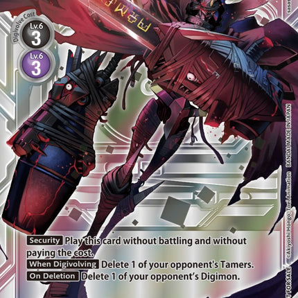 Omnimon Zwart Defeat [BT5-112] (Silver Alternate Art) [Alternative Being Booster]