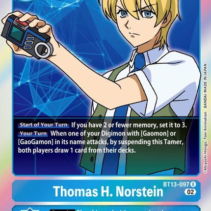 Thomas H. Norstein [BT13-097] [Versus Royal Knight Booster]