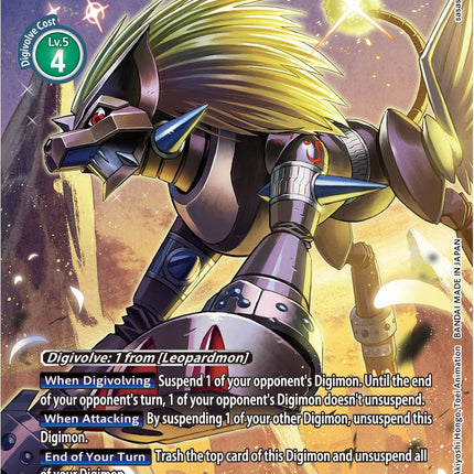 Leopardmon: Leopard Mode [BT13-058] (Alternate Art) [Versus Royal Knight Booster]