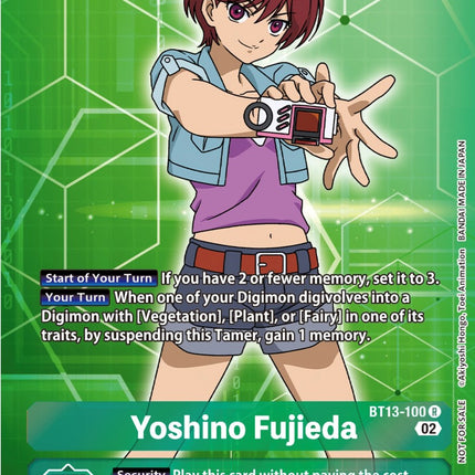 Yoshino Fujieda [BT13-100] (Box Topper) [Versus Royal Knight Booster]