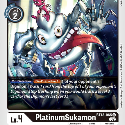 PlatinumSukamon [BT13-065] [Versus Royal Knight Booster]
