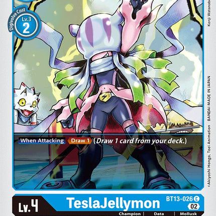 TeslaJellymon [BT13-026] [Versus Royal Knight Booster]