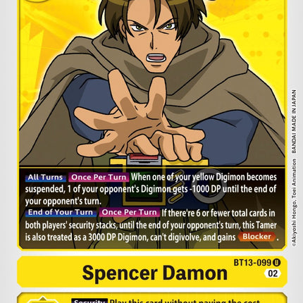 Spencer Damon [BT13-099] [Versus Royal Knight Booster]
