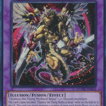 Chimera the Illusion Beast [DUNE-EN034] Super Rare