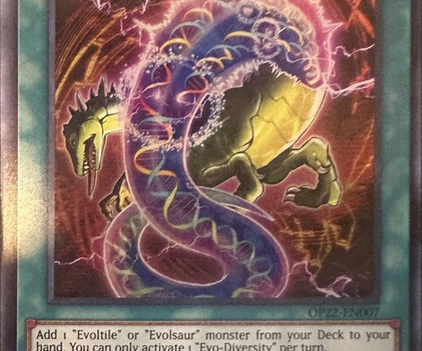 Evo-Diversity [OP22-EN007] Super Rare – TokenMTG