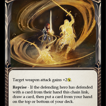 Stroke of Foresight (Yellow) [WTR139-C] (Welcome to Rathe)  Alpha Print Rainbow Foil