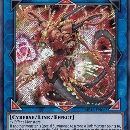 Topologic Bomber Dragon [MP18-EN065] Secret Rare