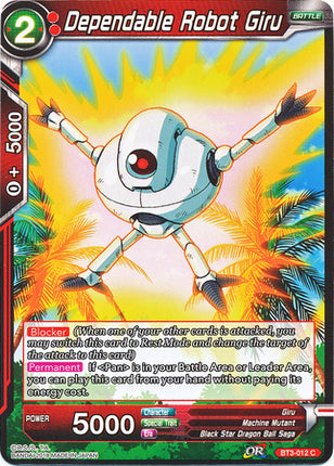 Dependable Robot Giru (BT3-012) [Cross Worlds]