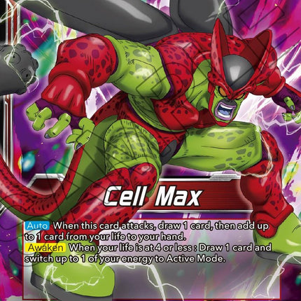 Cell Max // Cell Max, Devouring the Earth (Gold-Stamped) (P-517) [Promotion Cards]