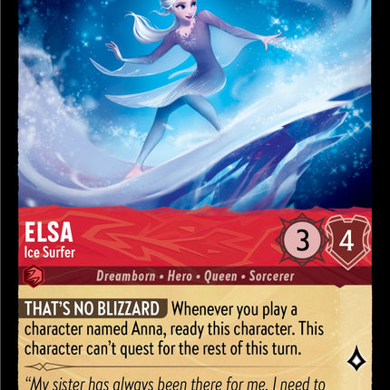 Elsa - Ice Surfer (109/204) [The First Chapter]