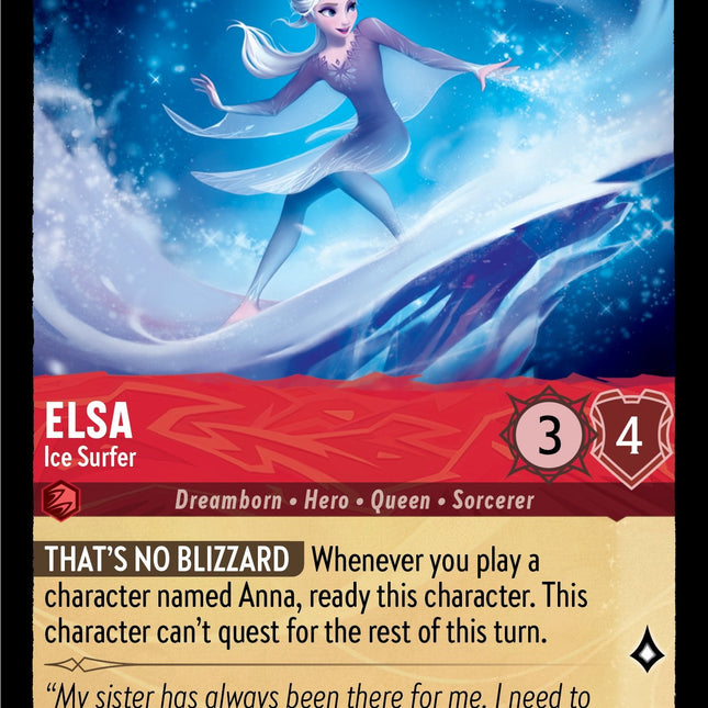 Elsa - Ice Surfer (109/204) [The First Chapter]