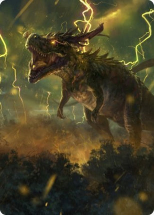Thrasta, Tempest's Roar Art Card (42) [Modern Horizons 2 Art Series]