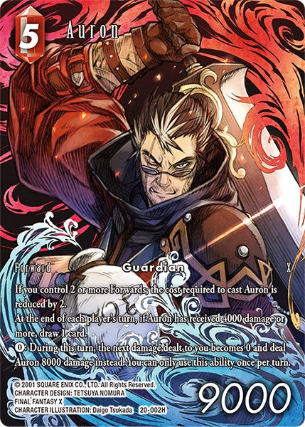 Auron (Full Art) [Dawn of Heroes] – TokenMTG