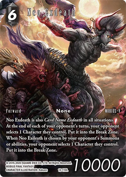 Neo Exdeath (Full Art Reprint) [Dawn of Heroes] – TokenMTG