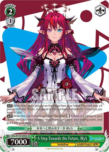 A Step Towards the Future, IRyS (Super Rare) [hololive production Vol. –  TokenMTG