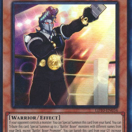 Battlin' Boxer Promoter [LD10-EN034] Ultra Rare