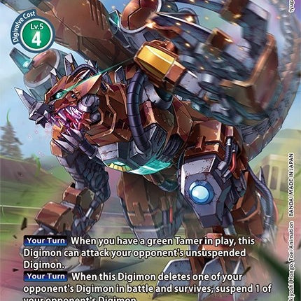 RustTyrannomon [BT2-051] (Alternate Art) [Dimensional Phase]