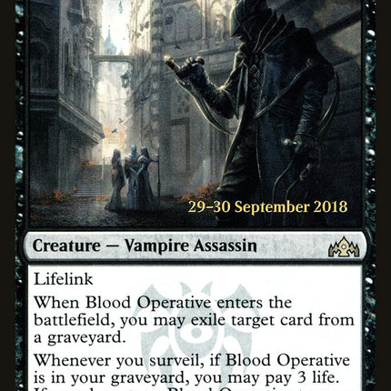 Blood Operative [Guilds of Ravnica Prerelease Promos]