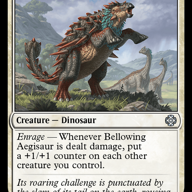 Bellowing Aegisaur [The Lost Caverns of Ixalan Commander]