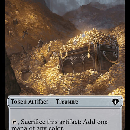 Treasure // Bird Illusion Double-Sided Token [Commander Masters Tokens]