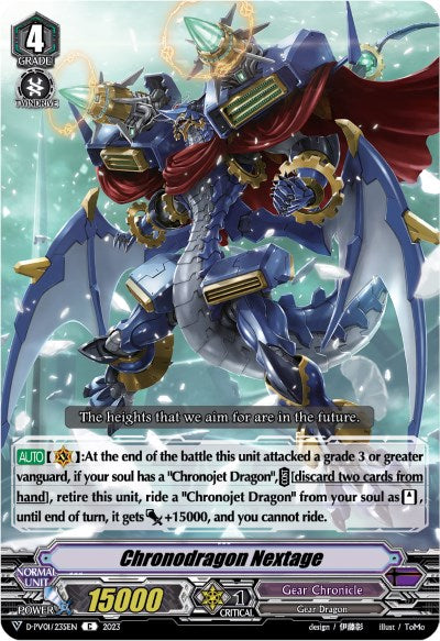 gear dragon Chronodragon Nextage (D-PV01/235EN) [D-PV01: History Collection] – TokenMTG